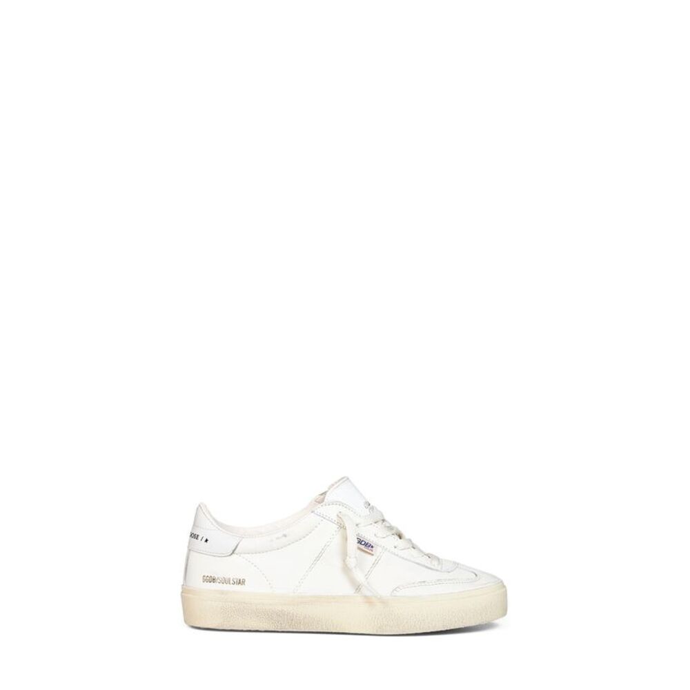 Golden Goose Women White Nappa Leather Soul Star Sneakers